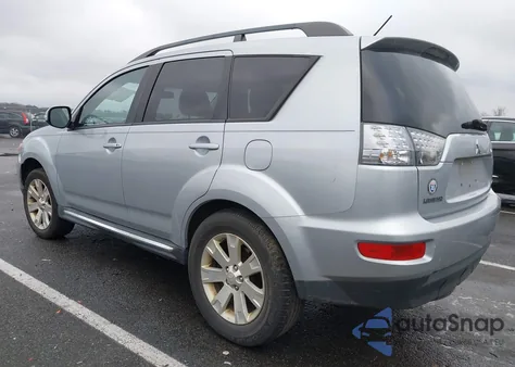 2012 Mitsubishi Outlander Se z USA, uszkodzony, nr VIN JA4AS3AWXCU025899